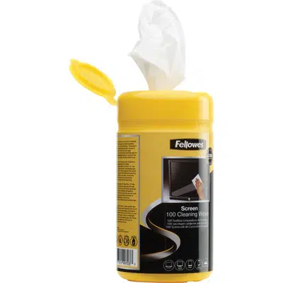 Fellowes Screen Cleaning Wipes – 100wipes