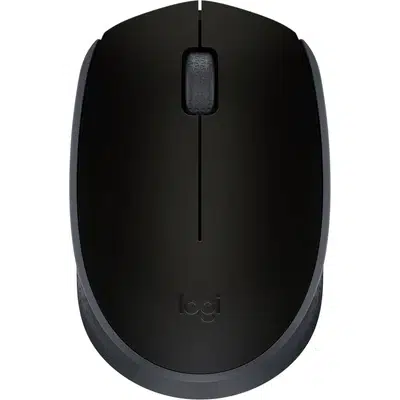Logitech M170 Wireless Mouse, Black