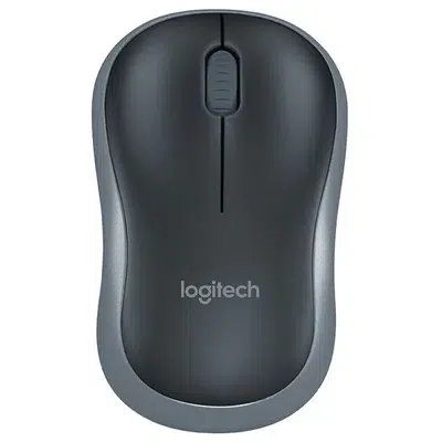 Logitech M185 Wireless Mouse, Black